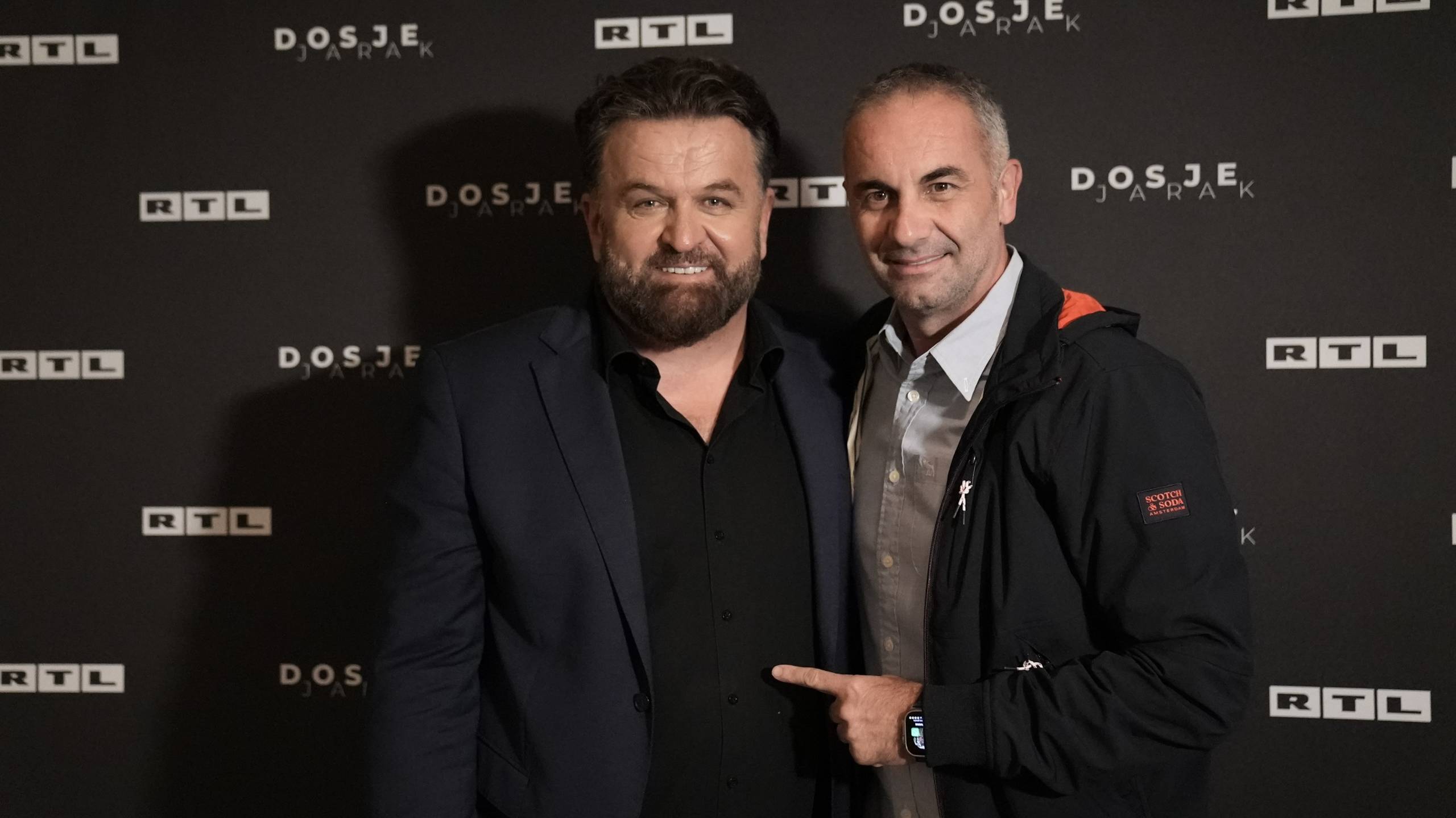 Andrija Jarak i voditelj i producent Joško Lokas