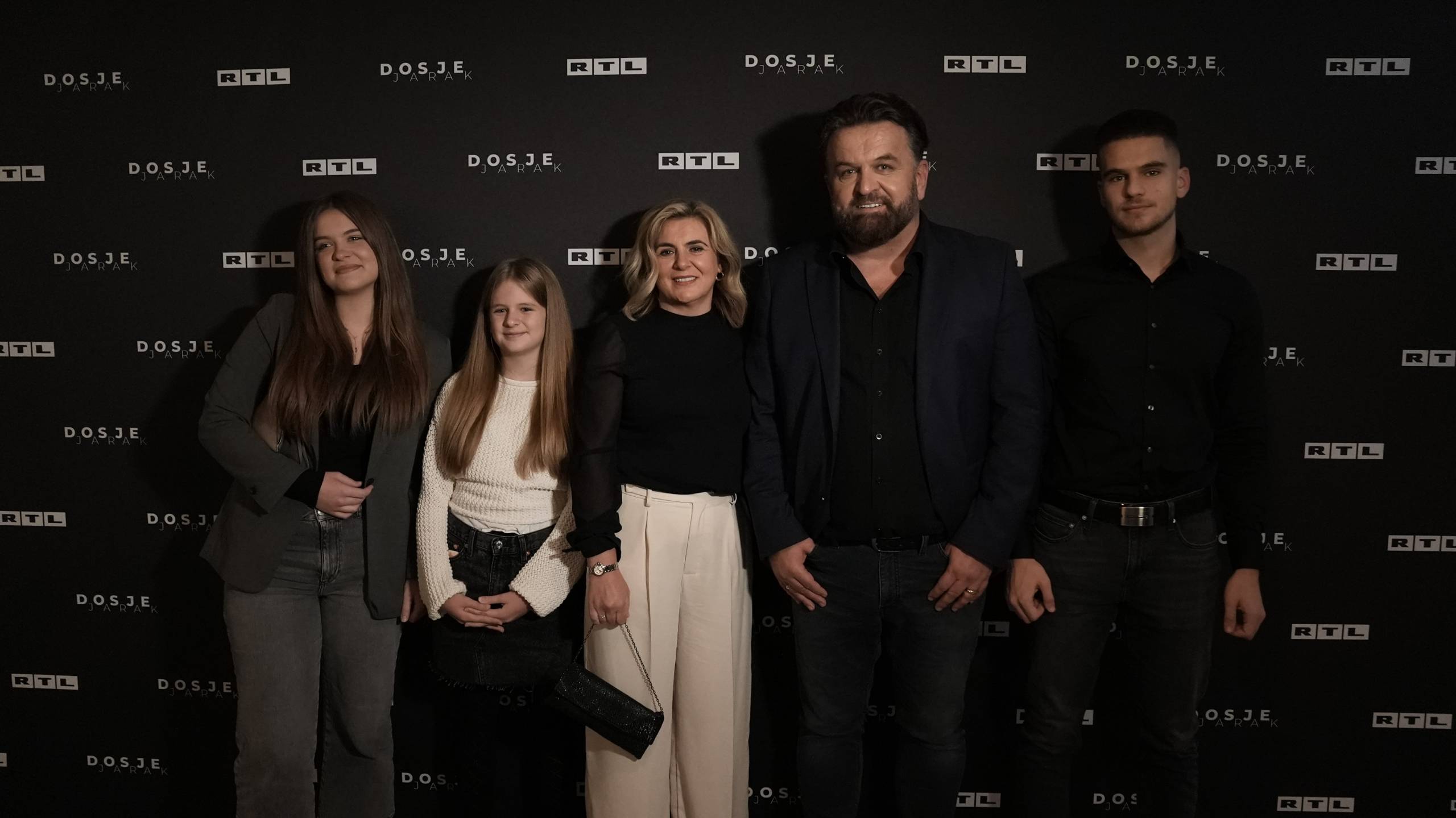 Andrija Jarak s obitelji